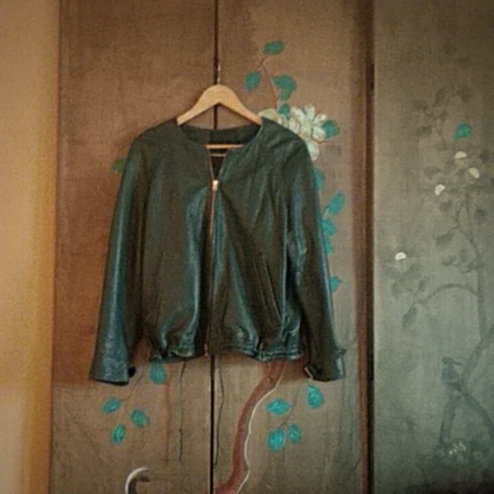 Leather jacket